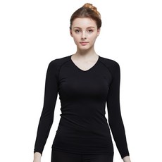 Gear X 女款全新一般款寒冬期8分袖V領打底衣