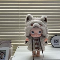 팝마트 지거 인형옷 zsiga 아기 옷 벨벳 작은 호랑이 세트 귀여운 인형 의상