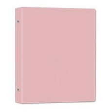 簡約風多色文件夾 輕巧易攜帶辦公文件收納整理必備, 粉, 1個