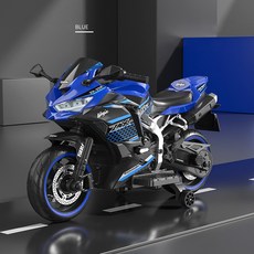 couyor 전동오토바이 전동바이크 작은전동오토바이, 작은 축전지, 발로, 블루, 1개