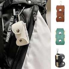 투버튼 디자인 디자인골 골프공 프티 케이스 필드볼 볼주머니 여성 가방 예쁜 용품, 그린