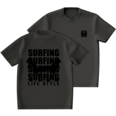 오버핏 반팔 래쉬가드 서핑라이프스타일