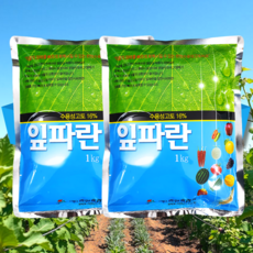 황산고토 마그네슘비료 수용성 고토비료 소용량 황산마그네슘 황산마그네슘고토 광합성 엽록소 촉진 엽면시비 잎파란, 1kg, 2개