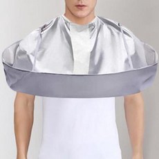 미용 커트보 헤어컷 어깨 받침 가운 넥커버 염색보 컷트보 미용실가운 미용실커트보, 단일상품1, 단일상품0, 실버, 1개