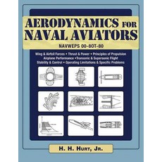 (영문도서) Aerodynamics for Naval Aviators: NAVWEPS 00-80T-80 Paperback, Skyhorse Publishing, English, 9781616084394