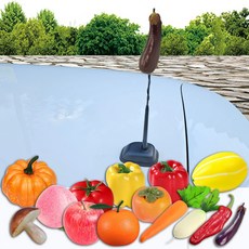 [굿-퀄] 차량용 야채 채소 과일 안테나볼, 가지