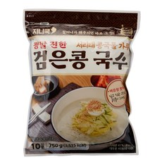 지니쿡 정말진한 서리태 콩국수 가루 10인분 콩국수용 콩가루 콩국물, 1개, 750g