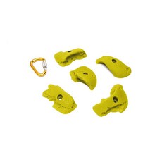 [ 1178393 ] ETCH Joe's 세트 D 등산 홀드 옐로우, 노란색