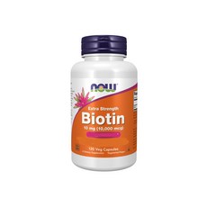 NOW Foods 維生素素食膠囊 10mg, 120顆, 1個