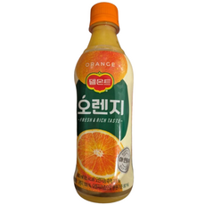 롯데칠성음료 델몬트 오렌지, 400ml, 3개