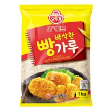 오쉐프 바삭한 빵가루 1kg 튀김요리 돈까스 건식, 1개