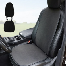 자동차 통풍 시트 여름용 카시트 엉덩이 자동차 쿨링 시트 에어 매트 등받이 차량용 설치 흡수 방석 블랙, 등 매트