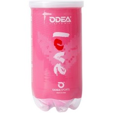 odea歐帝爾 專業粉色網球Love 天龍pink 女士初學訓練網球 限量款 LXOS, 歐帝爾love桶裝一桶, 1個