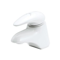 ACG陶瓷單把手面盆水龍頭，簡約易潔，陶瓷閥芯耐用，適用各式洗手台, 1個