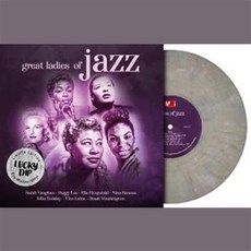 [LP] 여성 재즈 보컬 베스트 모음 (Great Ladies Of Jazz) [럭키 딥 마블 컬러 LP]