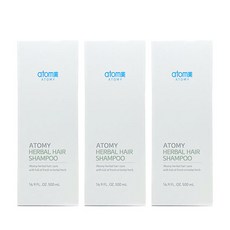 애터미 한방 헤어샴푸, 500ml, 3개