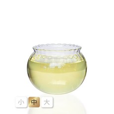 聖力達 中南瓜杯 油燈杯 供燈杯 高硼砂玻璃, 1個