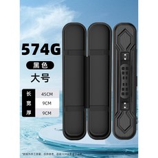 【釣友俱樂部】小物魚竿包 短節魚竿盒 加厚防水硬殼 便攜路亞竿短桿包, 小物竿包【極夜黑】