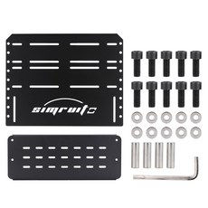 Sim 레이싱 페달 조종석 바닥 3로드 PC G27 G29 T300rs 자동 운전 시뮬레이, RT 6 plate set