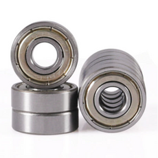 608zz 볼베어링 강철소재 내경8mm 외경22mm, 실버, 1개