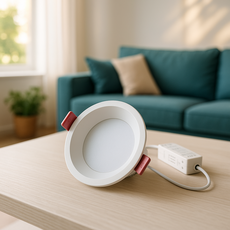 황제라이팅 LED 3인치 움푹 다운라이트 EL5161, 주백색4000K, 1개