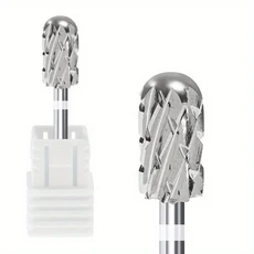 텅스텐 네일 드릴 비트 회전 버 밀링 네일 커터 비트 매니큐어 페디큐어용 전기 드릴 머신 액세서리 도구, 01 5XC