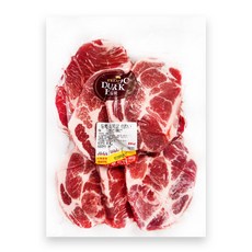 더푸드마켓 듀록 흑돼지 구이용 목살 1kg, 1개