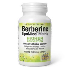 natural Factors 黃連素軟膠囊 500mg, 60顆