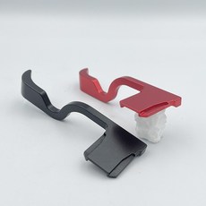 小牛蛙數位 EOS R6II/R7/R8/R50 相機指柄 熱靴指柄手指 大拇指扣 指柄 熱靴指柄 手柄 手拇指手柄, 1個, 黑, 黑