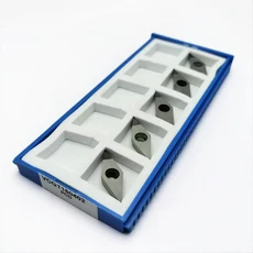 VCGT 160402 VCGT 160404 VCGT 160408 VCGT PCD CBN 다이아몬드 인서트 CNC PCD 알루미늄 합금 엔드, 11 5PCS VCGT160402 PCD
