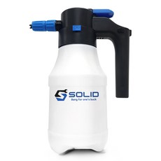 솔리드 전동 압축 분무기 세차폼건 1.5L 분사 소독 농약분무기 충전 무선 SOL-EP15, 1개