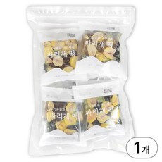 싸리재 쑥떡 [ 알밤 쑥설기 1kg ] 무설탕 현미떡, 1개