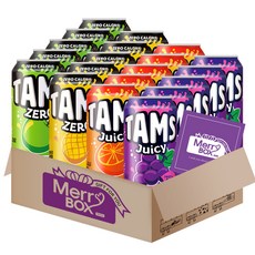 탐스1호 20개 탐스제로(사과5+파인애플5)+탐스쥬시(오렌지5+포도5)+메세지카드, 1세트, 355ml