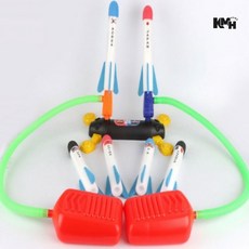 LED 에어로켓 6p 플라스틱조립장난감 로켓장난감