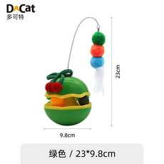 DaCat 貓咪玩具 綠色 23*9.8cm, 1個