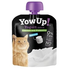 優加 YowUp 低卡無糖寵物優格 犬貓適用 零乳糖零脂肪 寵物零食, 貓用優格 85g, 1個