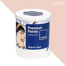 노루페인트 팬톤 실외 벽면 저광 페인트, 13-1406 CloudPink, 1L, 1개