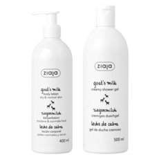 지아자 산양유 바디로션 400ml + 산양유 바디워시 500ml, 1개, 900ml