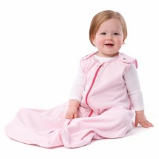 Baby Deedee 면 슬립 네스트 기본 침낭 아기 침낭 웨어러블 담요 신생아 및 유아 딥 씨 블루 S (0-6개월), 마시멜로 핑크