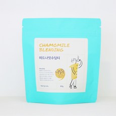 다시1369 미드나잇수딩티 잎차 60g II 사과향 가득 카모마일 블렌딩티, 1개입, 1세트