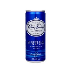 일화 초정탄산수 플레인 250ml 캔, 1개