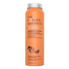 The Powder Shampoo - 파우더 샴푸 알루미늄 병 강화 및 진정 샴푸 (타임 & 자몽) - 70g(2.5온스), THE 더 Powder Shampoo - 파우더 샴푸