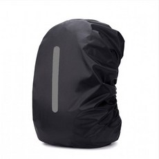 배낭방수커버 책가방덮개 방수 등산 아이들 가방 배낭 백팩방수커버 비닐 덮개 비커버, 1개, 그린 30L