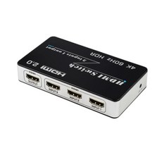 易控王 HDMI 2.0 3x1選擇器 三進一出 HDMI切換器 4K60Hz HDCP 2.2, 1個, 40-218-01K