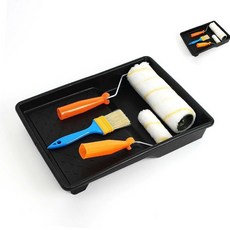 페인팅 도구 3종세트 4P옐로우 트레이 그립감 보수용 셀프