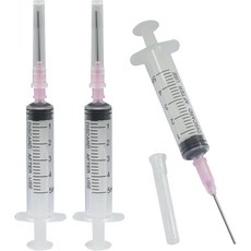LifCratms 5ML 플라스틱 잉크 주사기 12개 블런트 스테인리스 바늘 만년필 및 디스펜서용 도포 오일 에폭시 목재 개별 포장, 1세트
