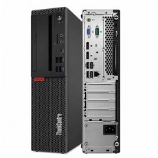 레노버 컴퓨터 본체 정품윈도우11 ThinkCentre M720s, i3 8100, WIN11 Pro, 120GB, 8GB, 블랙 무선마우스 무선키보드 장패드 무선랜