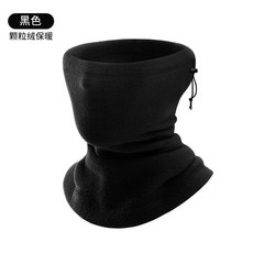 방한 라이딩용 오토바이 헬멧 후드 바람막이 목 보호대, 1개