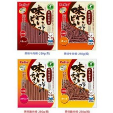 【Petio】美味雞肉條/牛肉條 250g, 1個, 雞肉條250g/長支