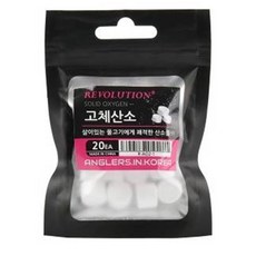 고체산소 20정 고체형 산소 발포제 기포기 대체 고체산소, 1봉, 1개